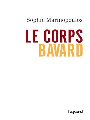 cover image of Le corps bavard